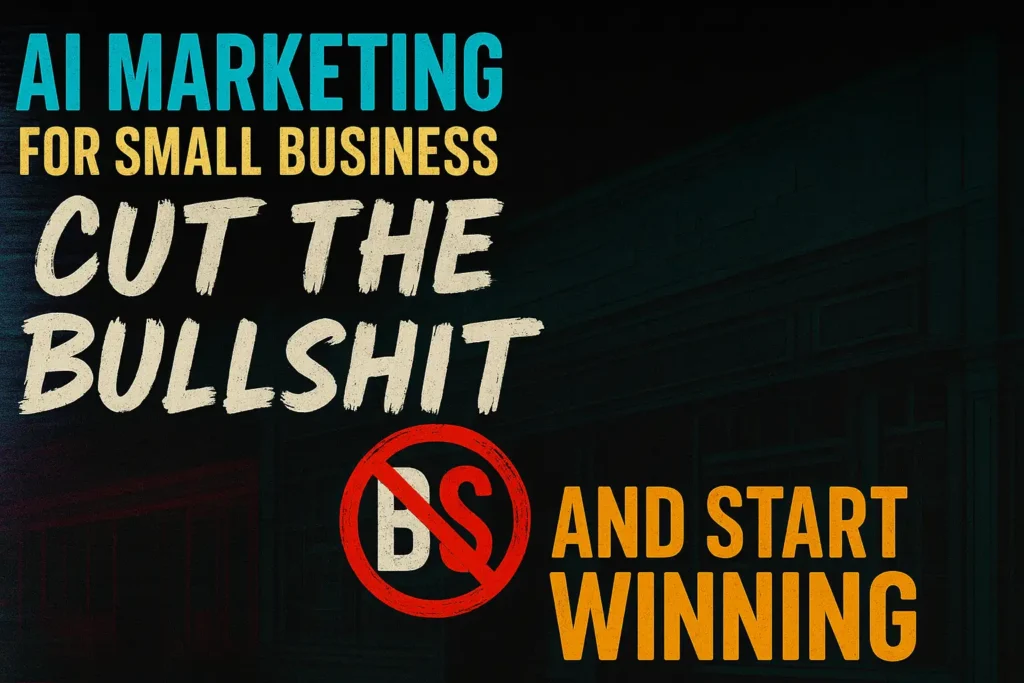 AI Marketing for Small Business: Cut the Bullshit and Start Winning