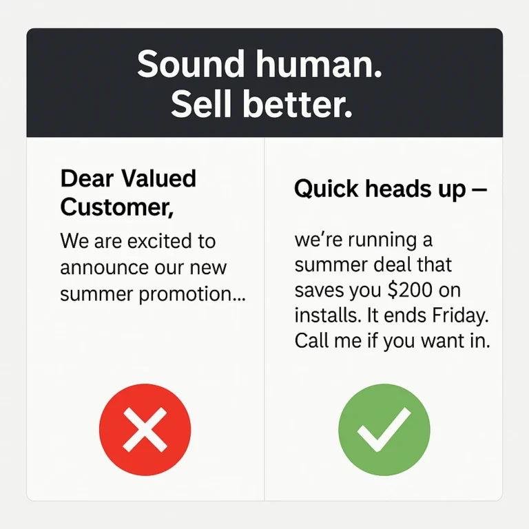 Write Emails That Sound Human